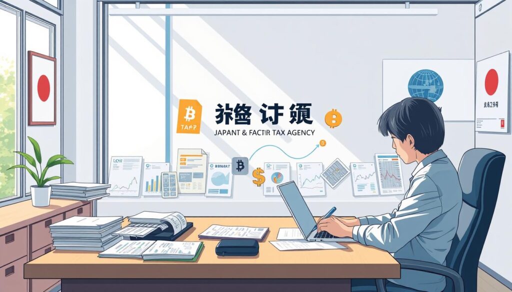 日本における暗号通貨の所得税申告方法