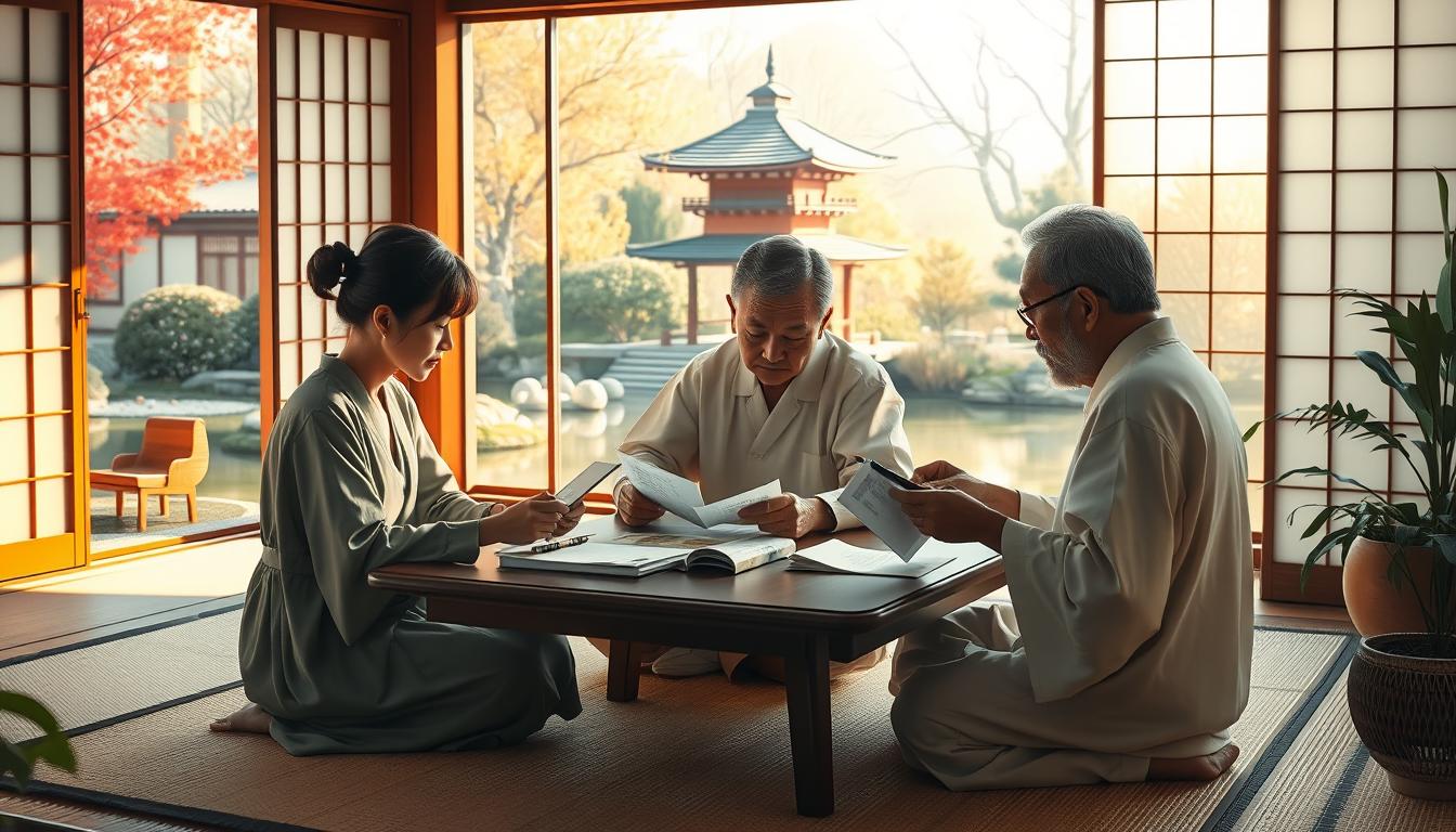 日本人の日常生活におけるファイナンシャル・プランニング。